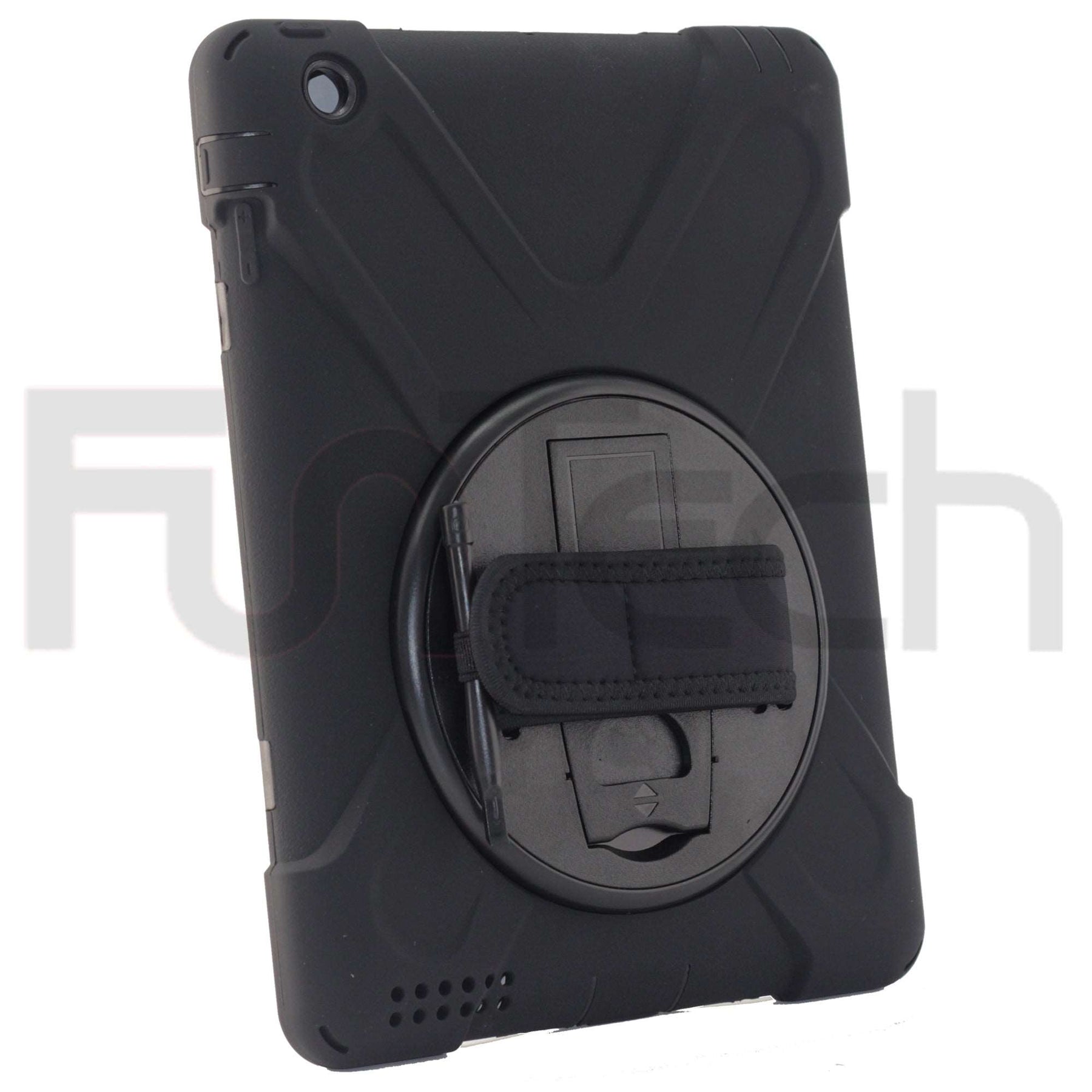 iPad 2/3/4, Hard Shockproof Case, Color Black,