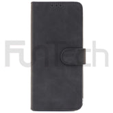 Nokia 5.3, Leather Wallet Case, Color Black,