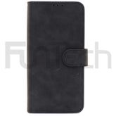 Nokia 6.2 / 7.2 Leather Wallet Case, Color Black,