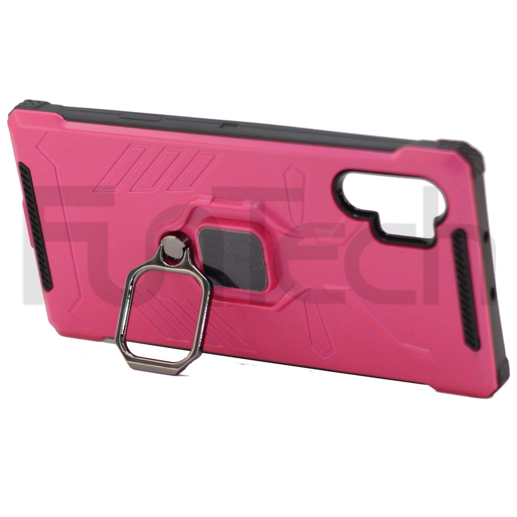 Samsung Note 10 Plus Ring Armor Case, Color Pink