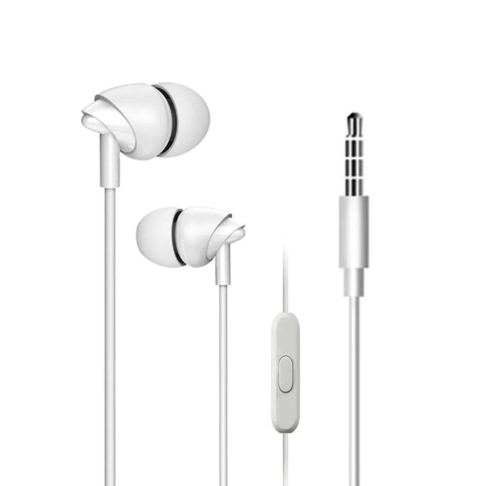 White earphones discount