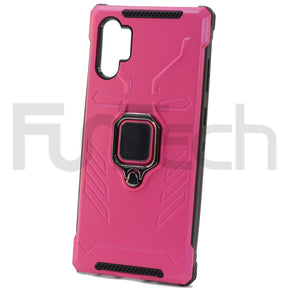 Samsung Note 10 Plus Ring Armor Case, Color Pink