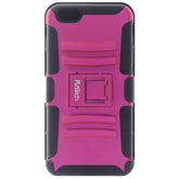 Apple iPhone 6/6S Plus Rugged Shockproof Case with Beltclip, Color Pink