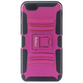 Apple iPhone 6/6S Plus Rugged Shockproof Case with Beltclip, Color Pink