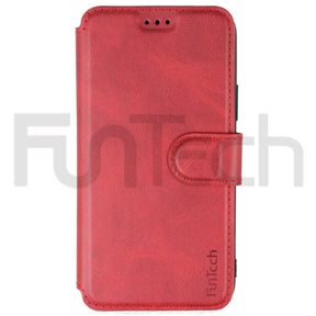 Apple iPhone 11 Pro Premium Quality Leather Case Red