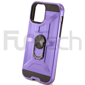 Apple iPhone 12/12 Pro Ring Armor Case Color Purple