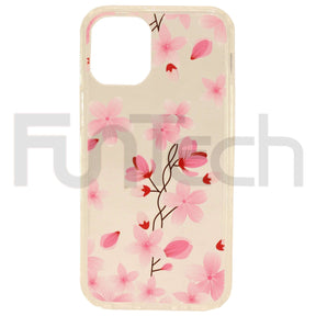 Apple iPhone 12 Mini Armor Case Flower Design