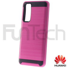 Huawei, P Smart 2021, Slim Cover Case, Color Pink.