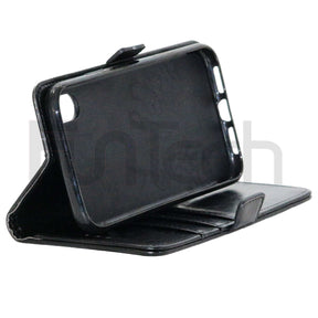 Apple iPhone XR Wallet Flip Case Black