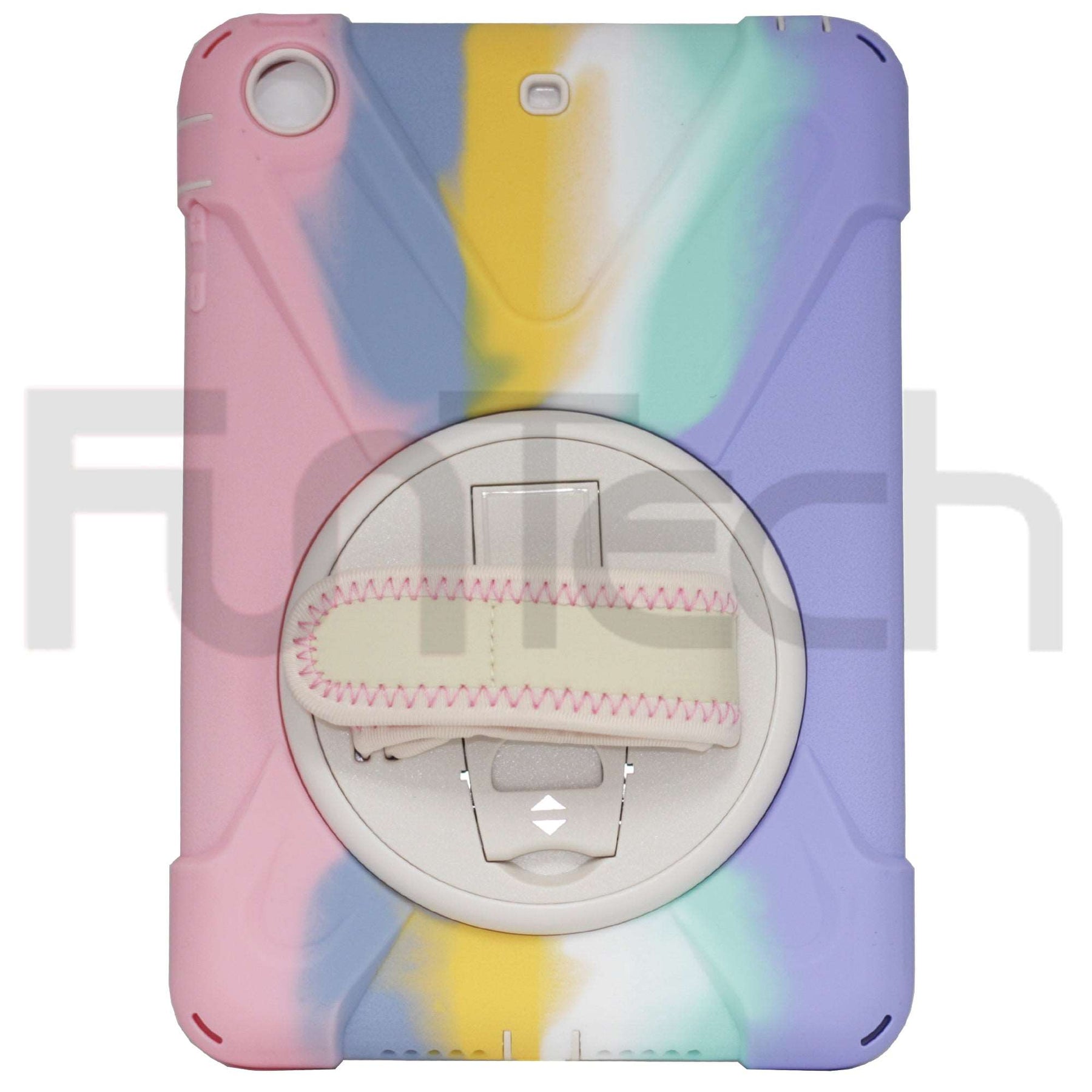 iPad Mini 1/2/3, Hard Shockproof Case, Color Rainbow.
