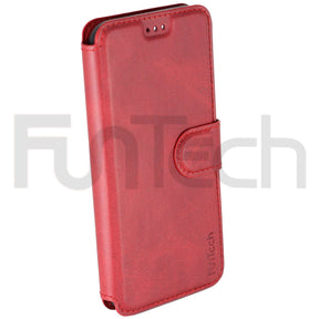 Apple iPhone 11 Pro Premium Quality Leather Case Red