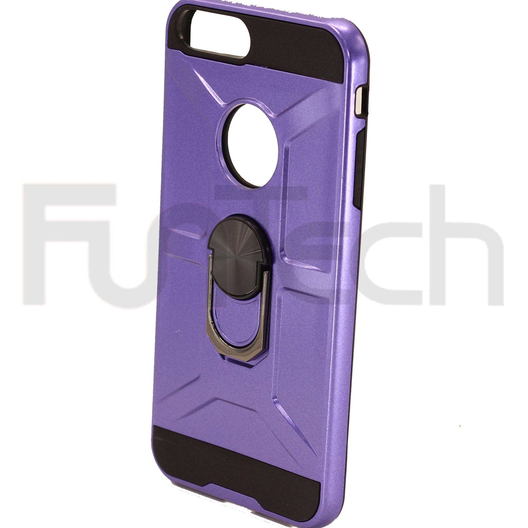 Apple iPhone 7/8 Plus Ring Armor Case Purple