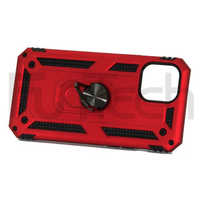 Apple iPhone 12 Pro Ring Armor Case Red