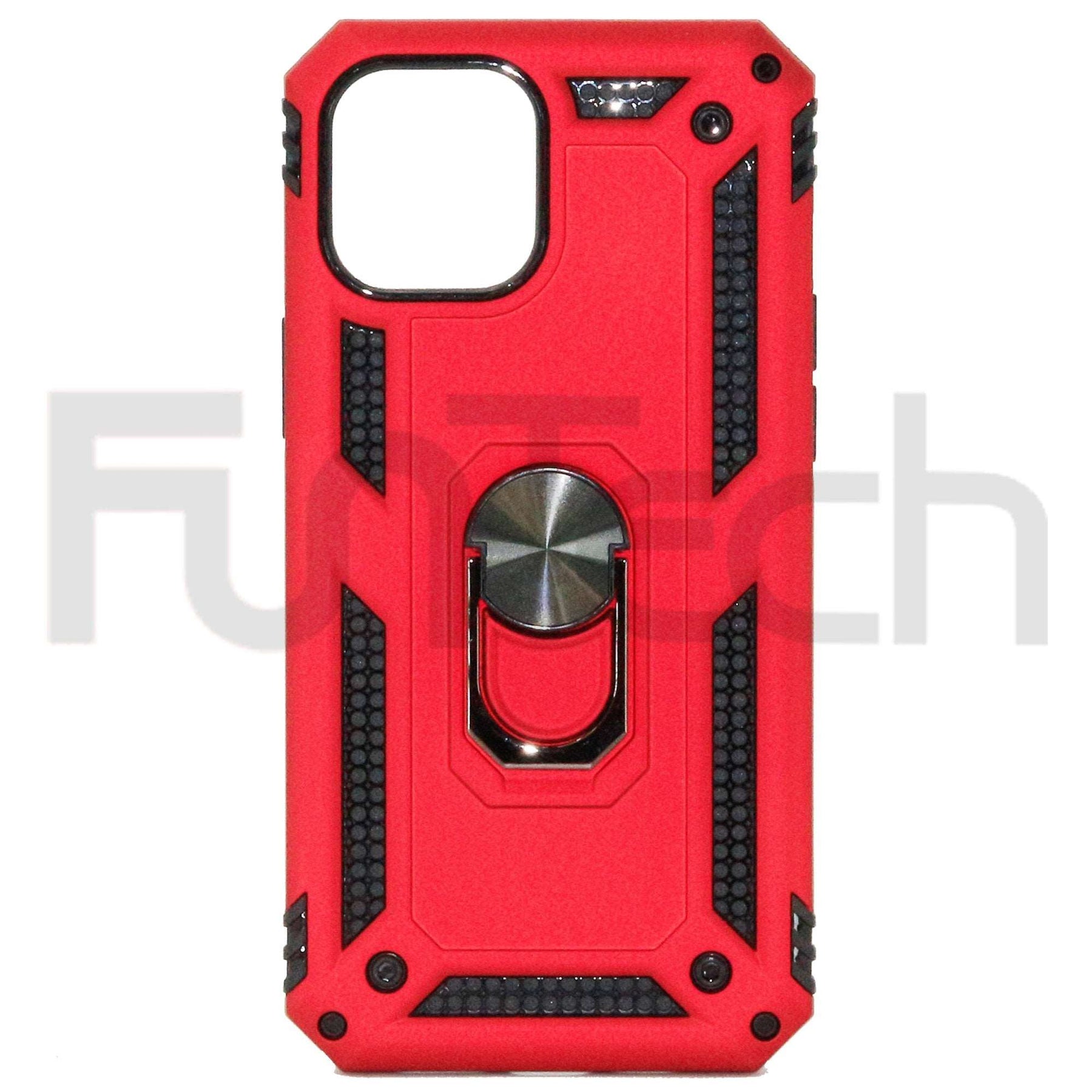 Apple iPhone 12 Pro Max Ring Armor Case Red