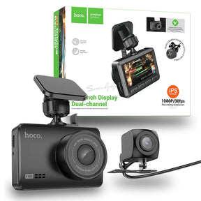 HOCO DV3 Dash Cam with Rear And Front Camera