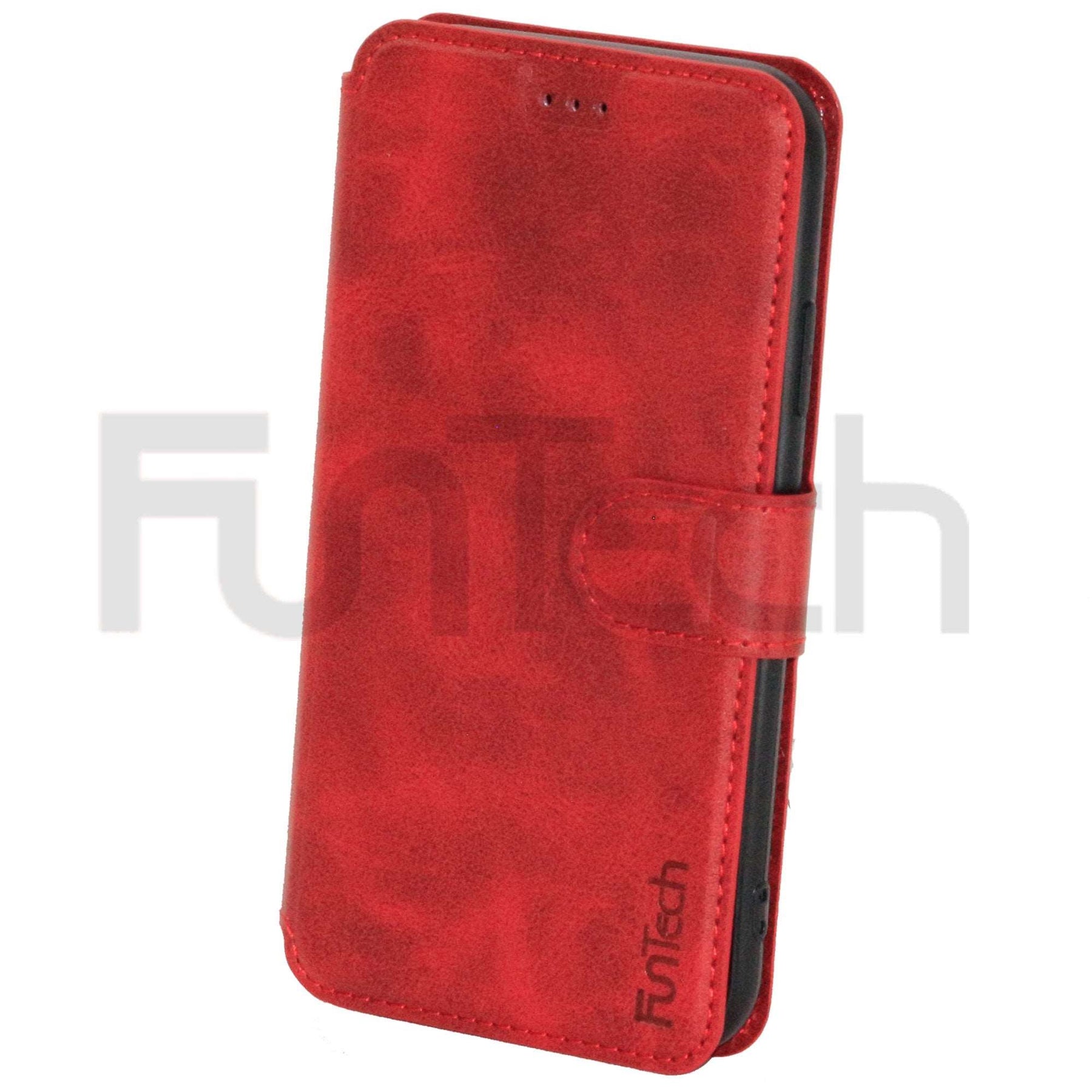 Apple iPhone XR Wallet Flip Case Red