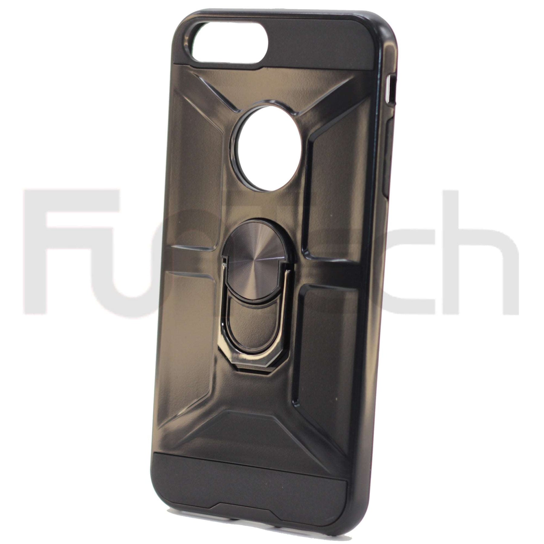 Apple iPhone 7/8 Plus, Ring Armor Case, Color Black
