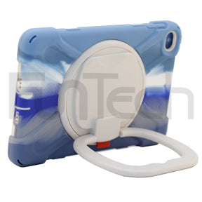 iPad Mini 4/5 , 360` Hard Shockproof Case Color Rainbow Blue