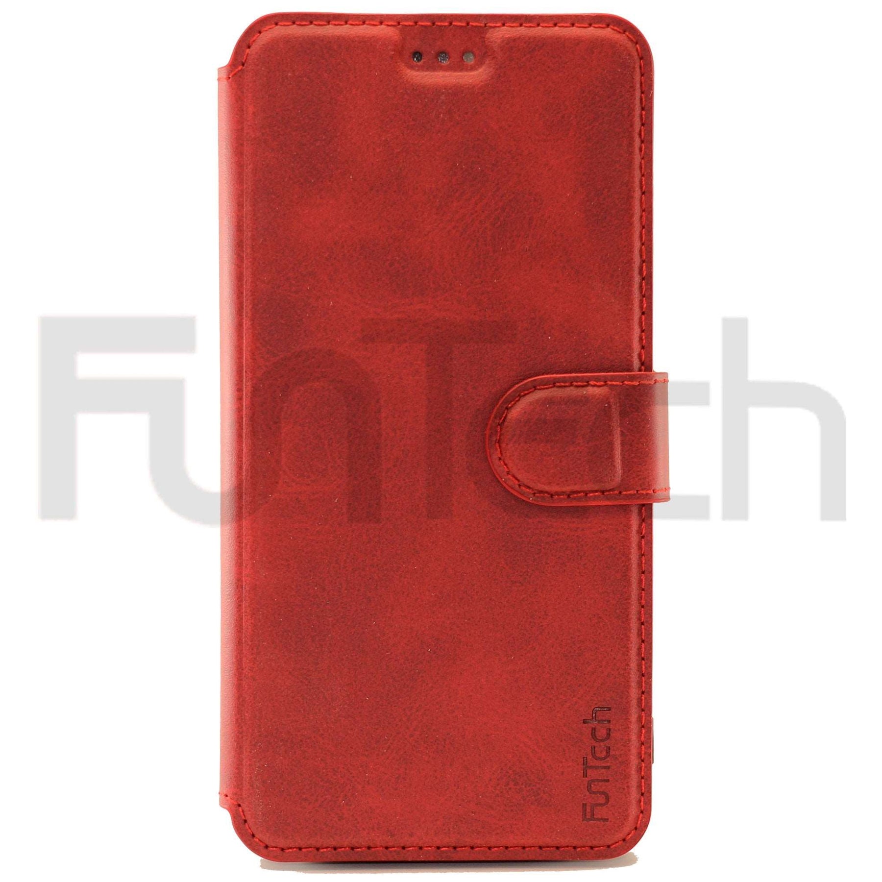  Apple iPhone 11 Pro MAX Leather Wallet Case Color Red