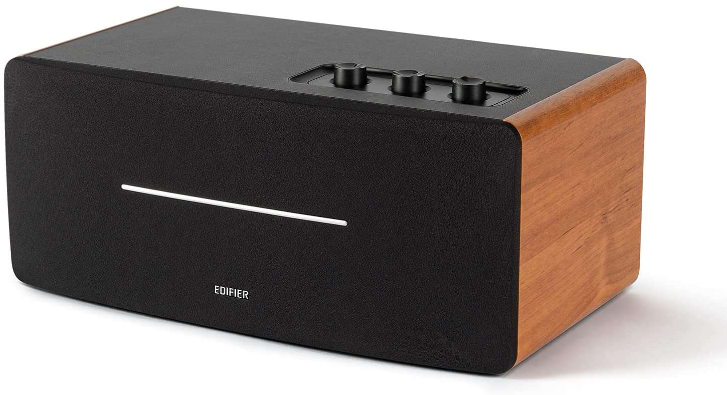 EDIFIER D12 Bluetooth Speaker with Remote and Quality Wooden Enclosure