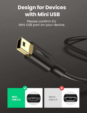 usb cable to mini usb 1.5m ugreen
