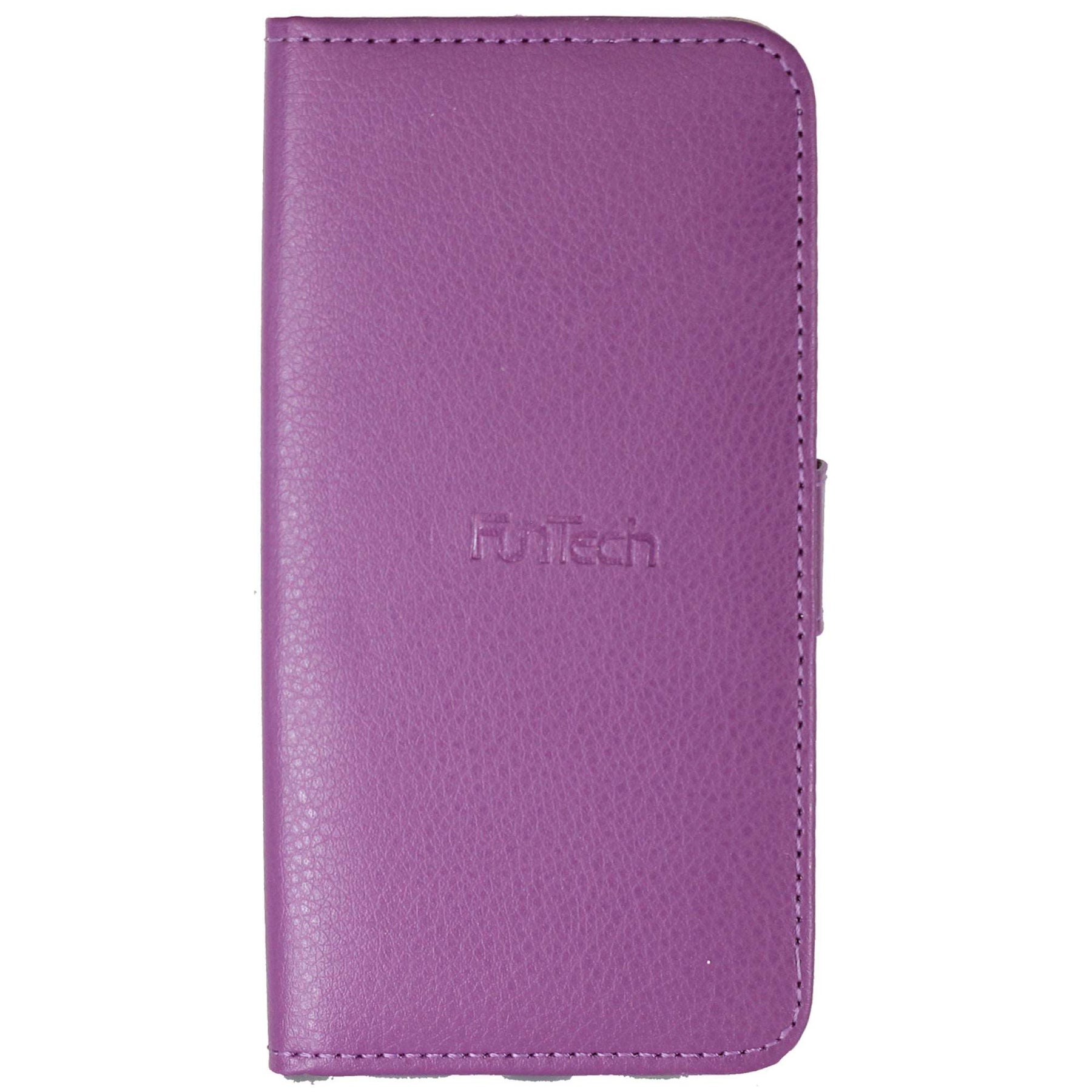 Apple iPhone X & XS Leather Case Purple
