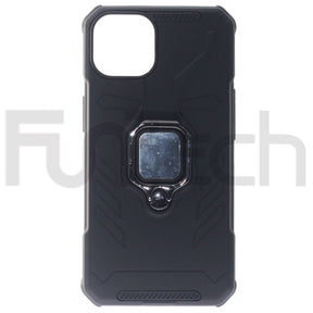 Apple iPhone 13, Ring Armor Case, Color Black.