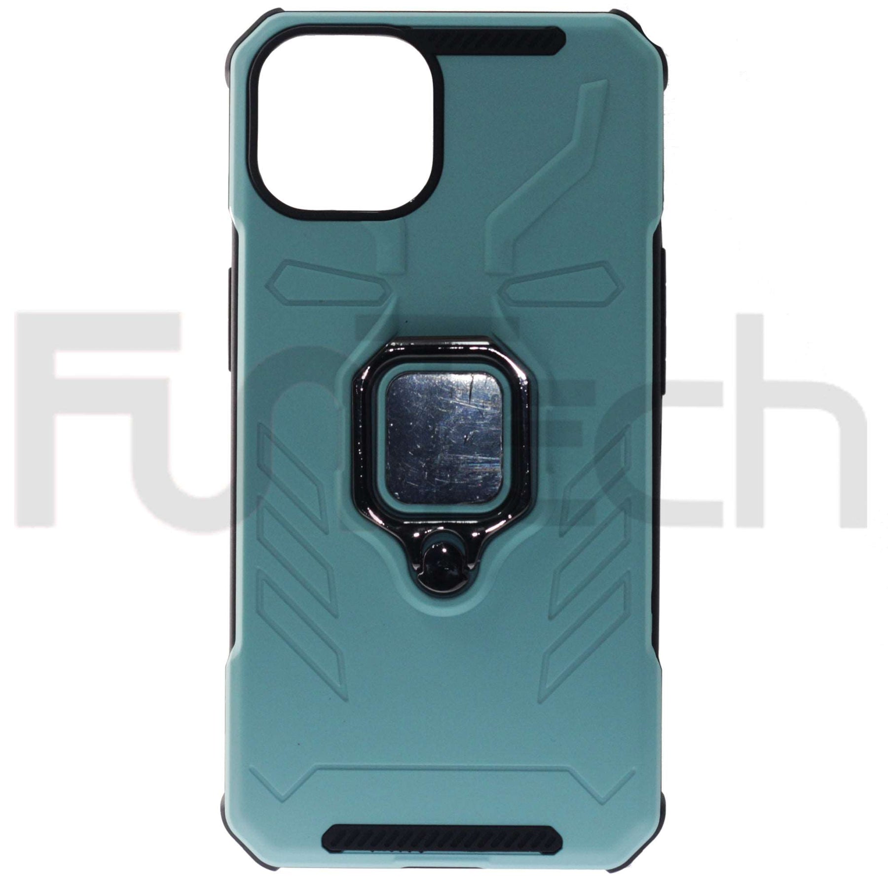 Apple iPhone 13, Ring Armor Case, Color Teal.
