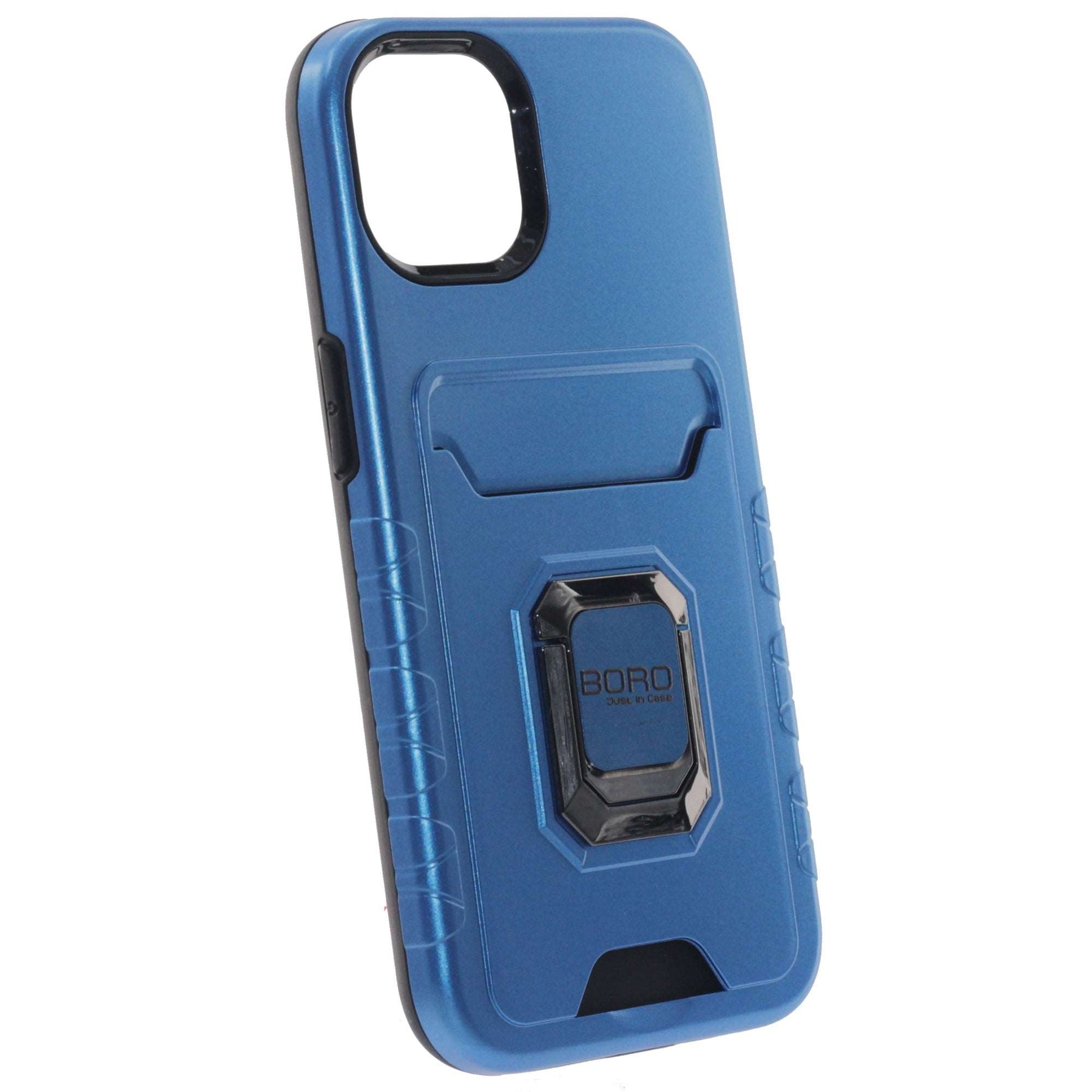 Apple iPhone 12 Pro Max, Case with Card Holder, Color Blue