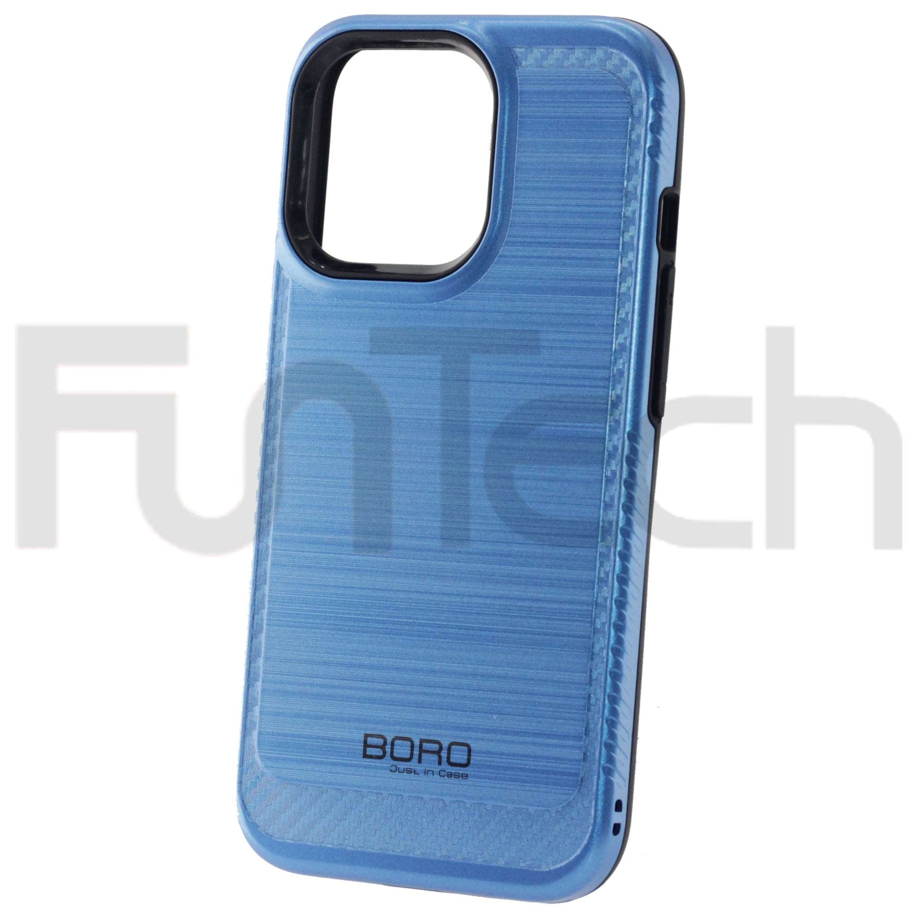 BORO Case For Apple iPhone 13 Pro, Slim Armor Case, Color Blue