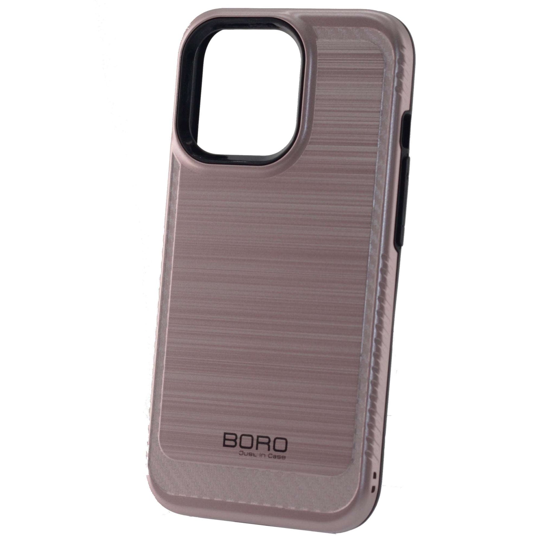 BORO Case For Apple iPhone 13 Pro, Slim Armor Case, Color Rose Gold