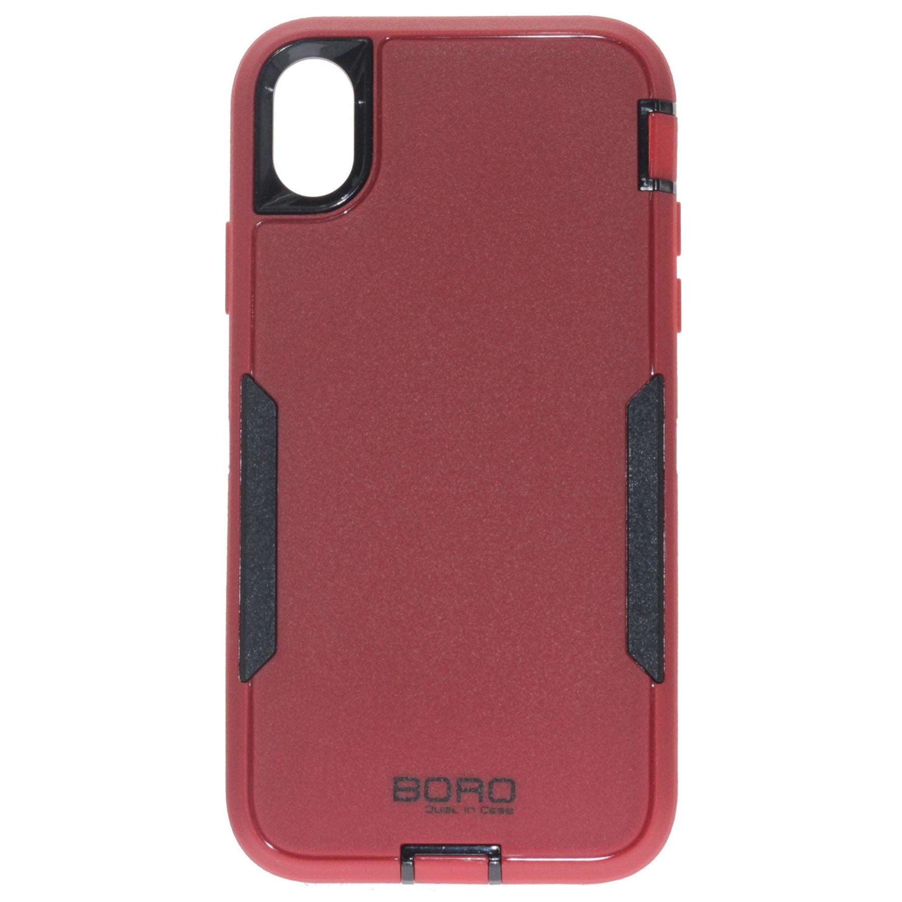 Apple iPhone XR, (BORO) Slim Armor Case, Color Red