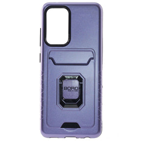 Samsung A52 5G, Case with Card Holder, Color Purple