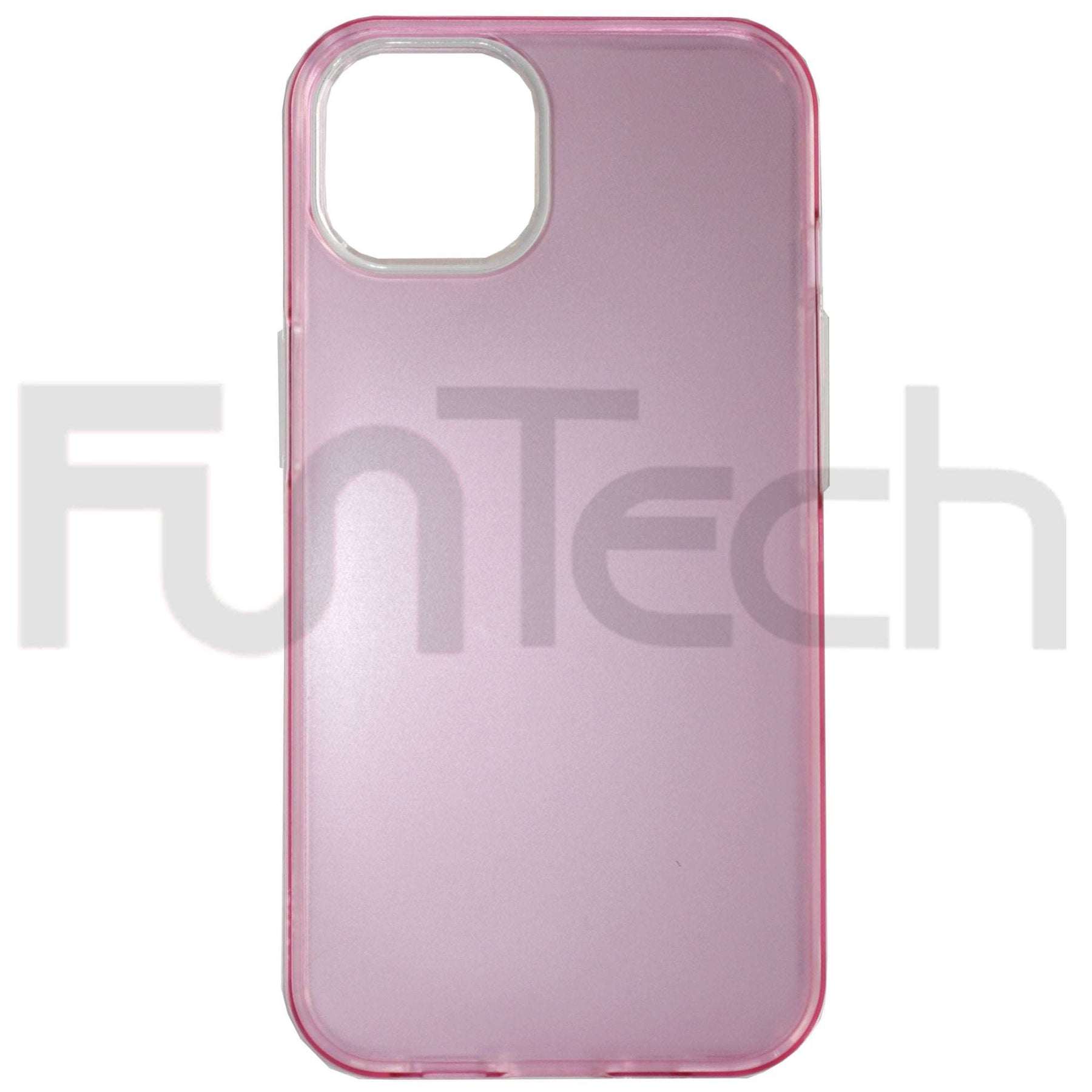 Apple iPhone 13 Pro Max, Double Sided Frosted Surface, Phone Case, Color Pink.