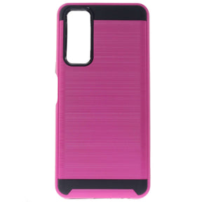 Huawei, P Smart 2021, Slim Cover Case, Color Pink
