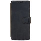 Huawei P40 Pro, Leather Wallet Case, Color Black,