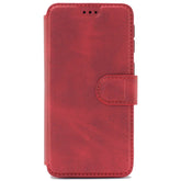Huawei P40 red wallet case
