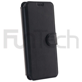 Huawei P30 Lite, Wallet Case, Color Black.