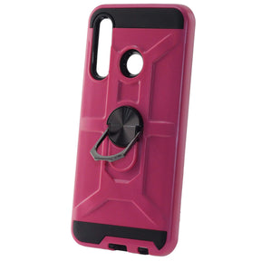 Huawei P Smart 2019, Ring Armor Case, Color Pink.