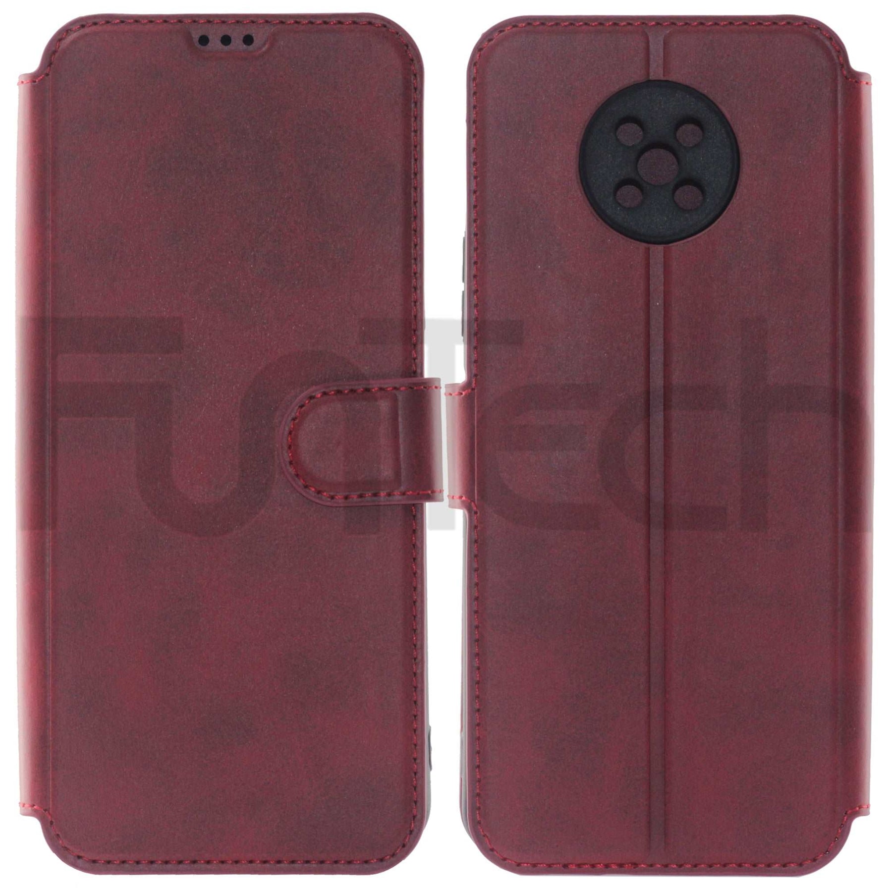 Nokia G50, Wallet Case, Color Red.
