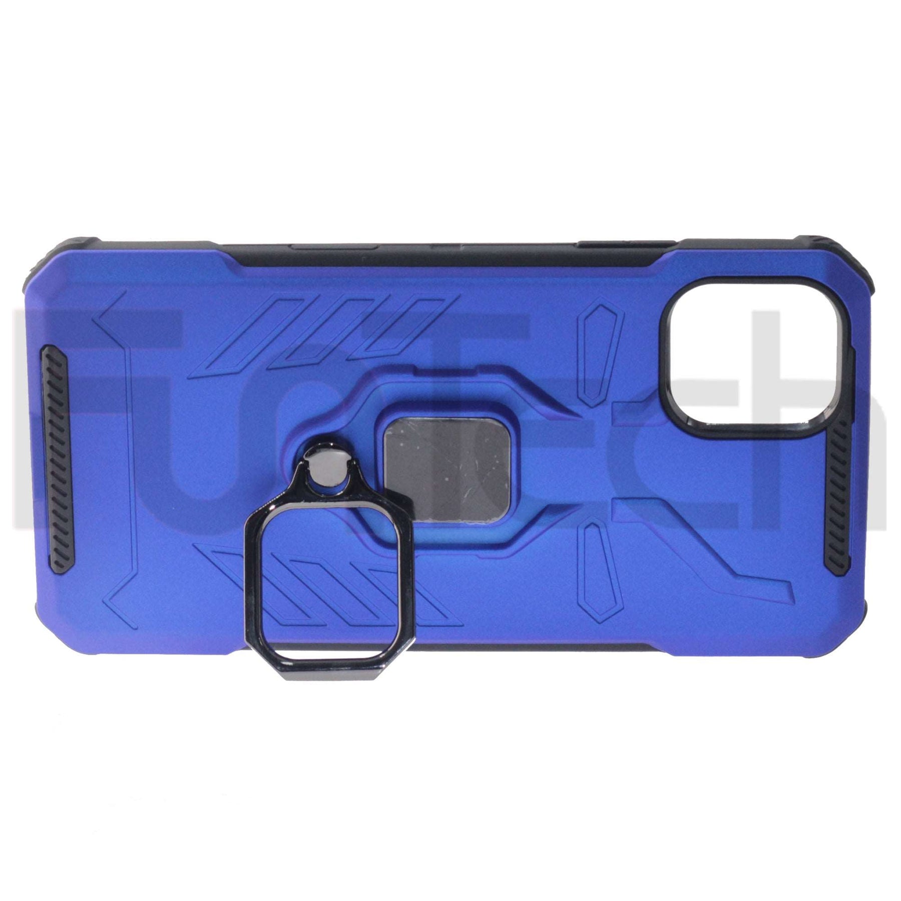 Apple iPhone 11, Ring Armor Phone Case, Color Blue.