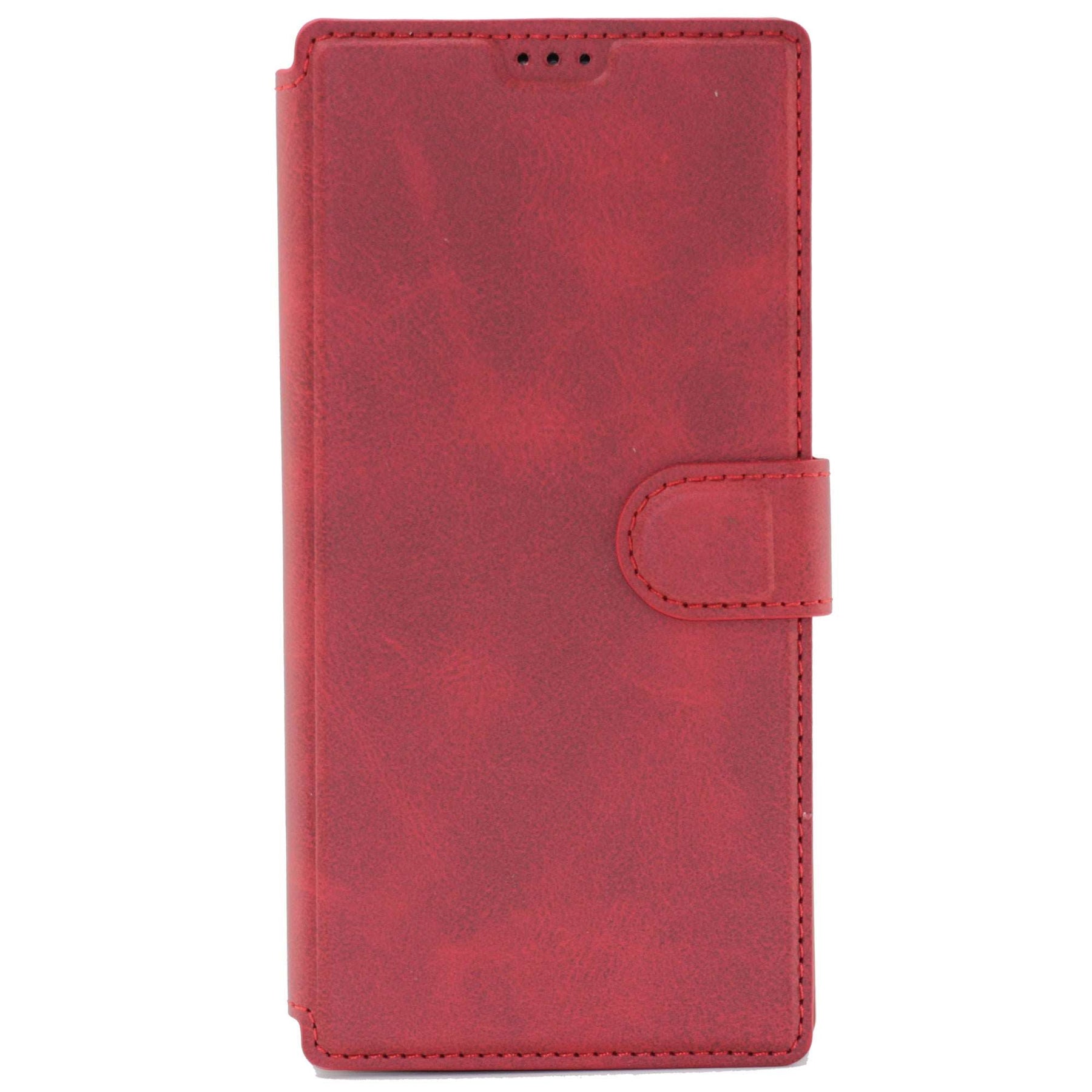 samsung a12 5g red wallet case