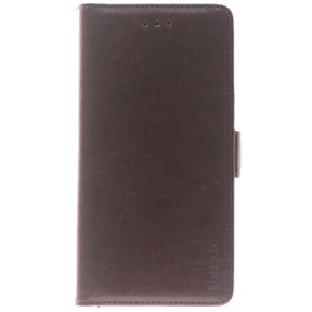 Samsung J8 2018 brown wallet case.