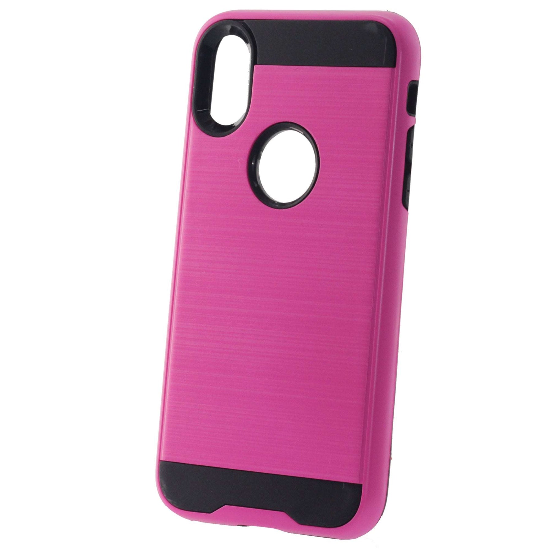 Apple iPhone X Case/XS Case, (BORO) Slim Armor Case, Color Pink.