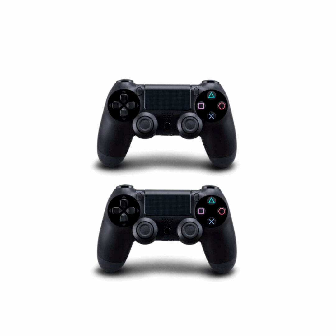 (BundleSaver) 2 Pack DoubleShock Controllers PS4 Compatible Wireless
