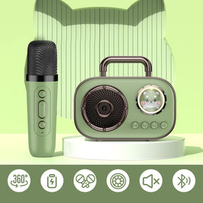Karaoke Po Space Capsule Audio Wireless Speaker