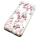 Huawei Nova 5T decorative clear transparent phone case flowers