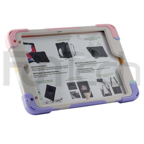 iPad Mini 4/Mini 5 , 360` Hard Shockproof Case Color Rainbow Pink