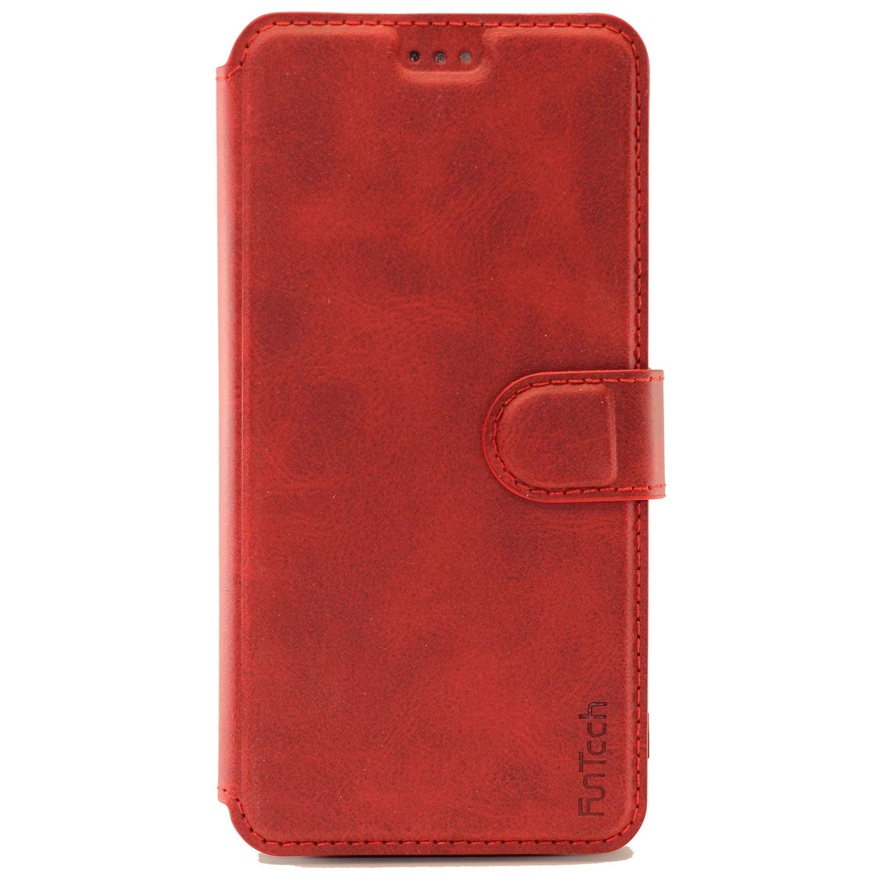 Apple iPhone 11 Pro MAX Leather Wallet Case Color Red