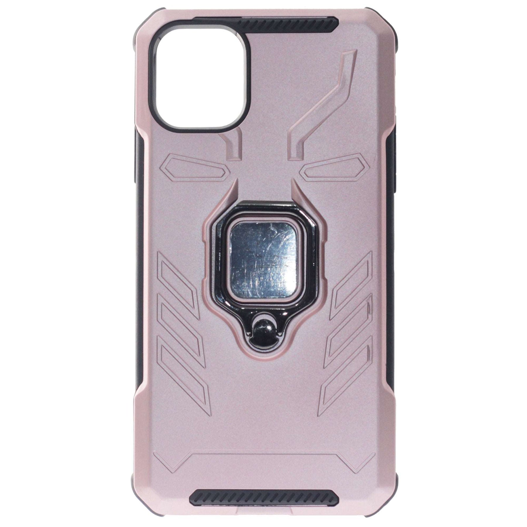 Apple iPhone 11 Case, Ring Armor Phone Case, Color Rose Gold.